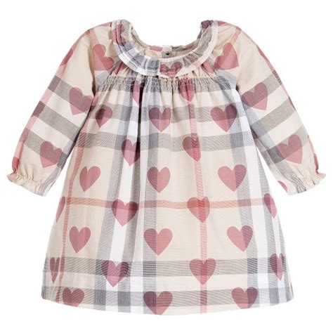 burberry dresses for baby girl hearts|infant burberry clothes onesie.